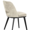 Foyer dining chair with perforated backrest - myhome