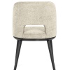 Foyer dining chair with perforated backrest - myhome