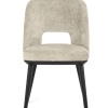 Foyer dining chair with perforated backrest - myhome