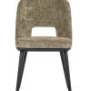 Foyer dining chair with perforated backrest - myhome