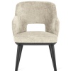 Foyer dining armchair with perforated backrest - myhome Foyer dining armchair with perforated backrest - myhome