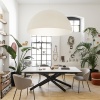 Duel dining table