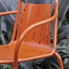 Easy outdoor dining armchair