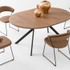 Giove round and oval dining table - myhome