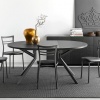 Giove round and oval dining table - myhome