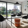 Iron outdoor dining table - myhome