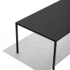 Iron outdoor dining table - myhome
