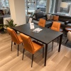 Pentagon dining table - showroom sample