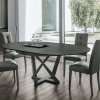 Cronos round dining table