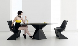 Műanyag design székek-étkezőszékek