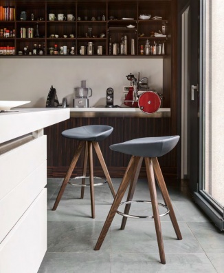 Palm bar stool