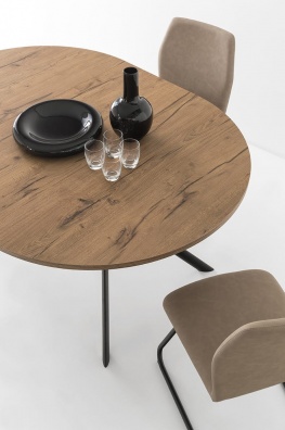 Giove round and oval dining table - myhome