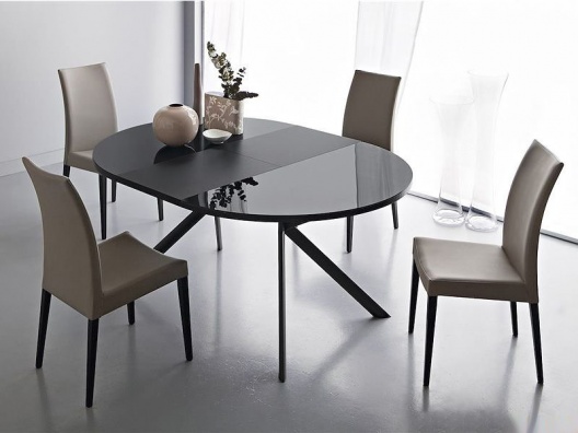 Giove round and oval dining table - myhome