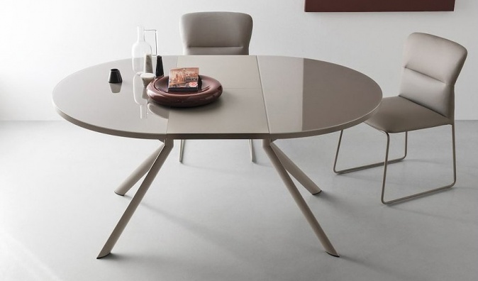 Giove round and oval dining table - myhome