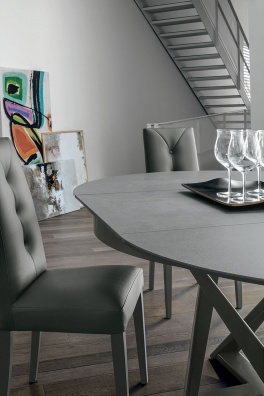 Cronos round dining table - myhome Cronos round dining table - myhome