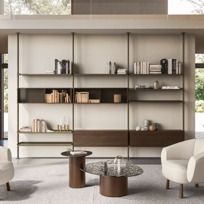 Cluster bookcase