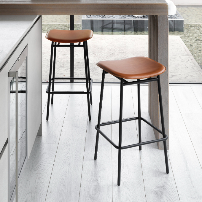 Fifties backless bar stool