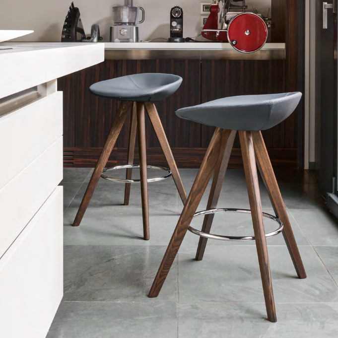 Palm bar stool