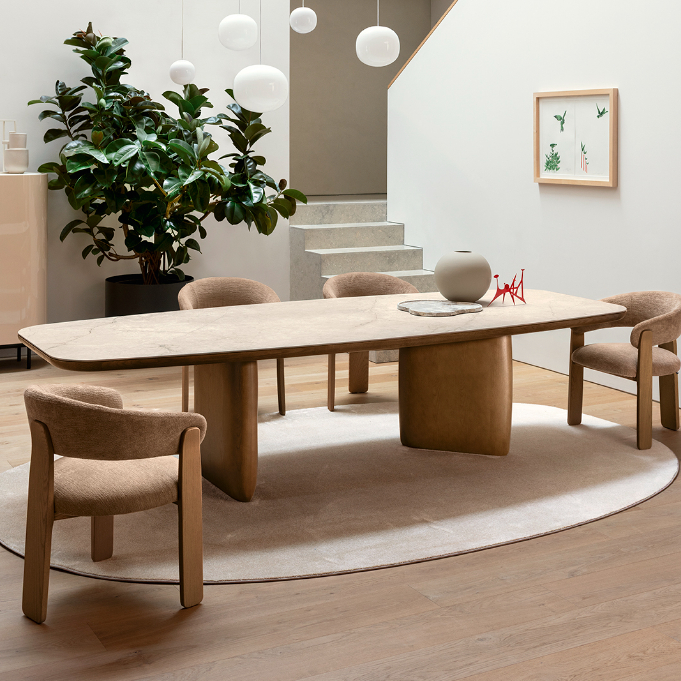 Riverstone dining table