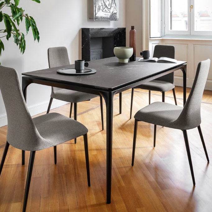 Silhouette dining table