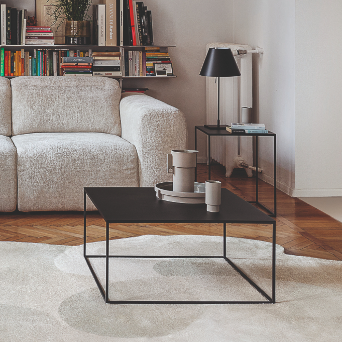 Thin coffee table
