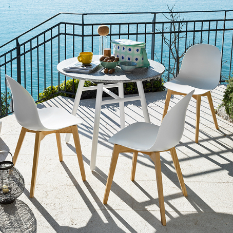 Academy kültéri étkezőszék