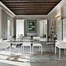 Crystal plus dining table