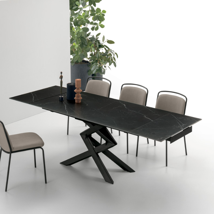 Cross dining table