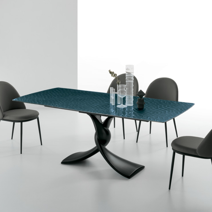 Twist dining table